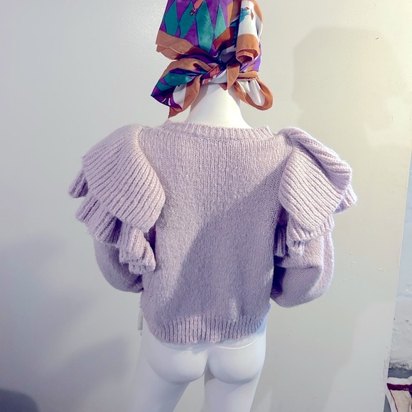 Zara Wool Blend Knit Sweater - Picture 3 of 11